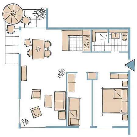 Apartamento Duenenpark-heiligenhafen-haus-meerduene-wohnung-11-meeresleuchten Heiligenhafen